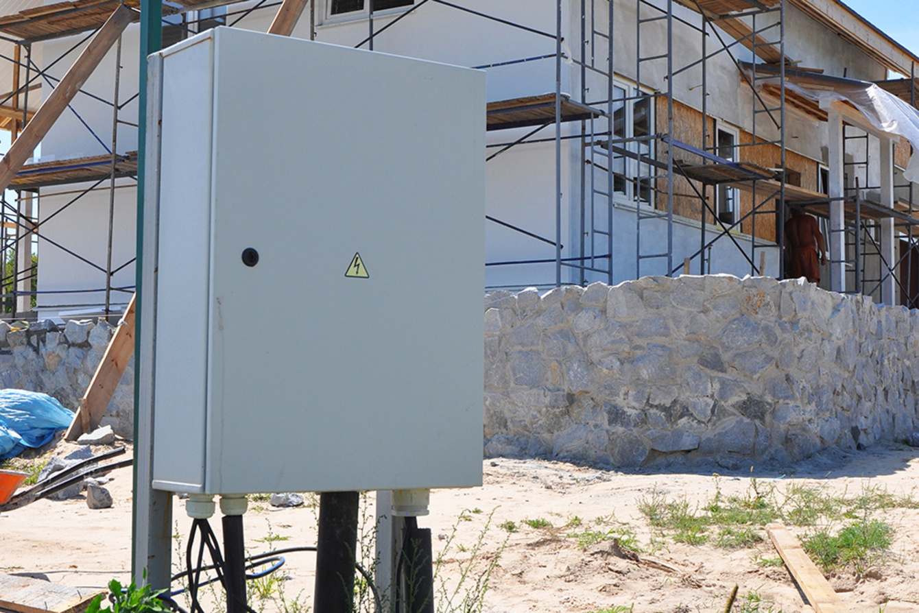 Baustrom bei Elektrotechnik Meingast in Weiding